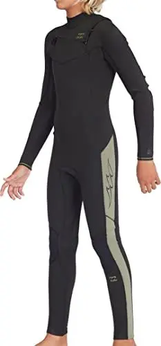 Produktbild: Billabong 5/4 mm Absolute 2022 - Chest Zip Wetsuit for Boys 8-14 - Chest-Zip-Neoprenanzug - Jungen - Braun