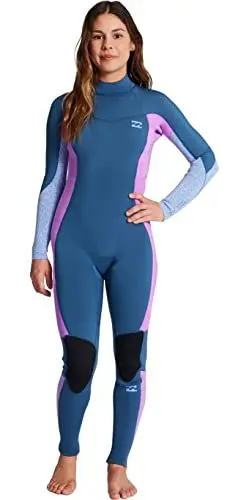 Produktbild: Billabong 5/4mm Synergy - Back Zip Wetsuit for Women - Back-Zip-Neoprenanzug - Frauen - Blau