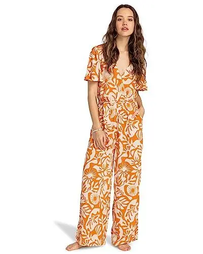 Produktbild: Billabong I Feel Love - Overall mit weiten Beinen für Frauen Orange