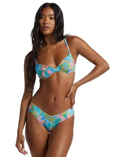 Produktbild: Billabong Tropic Daze Fiji - Skimpy Bikini Bottoms for Women - Knappes Bikiniunterteil - Frauen - Multi