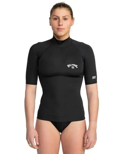 Produktbild: Billabong Tropic Surf - Kurzarm-Rashguard für Frauen Schwarz