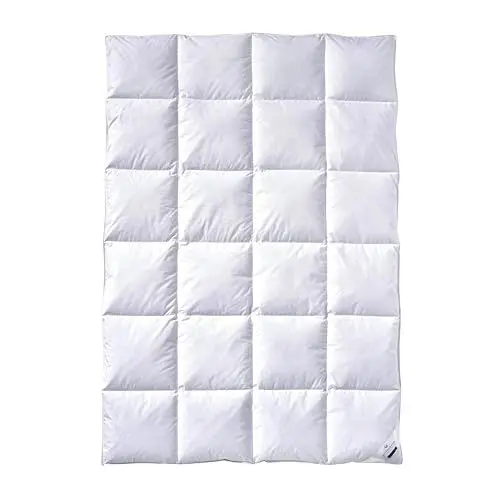Produktbild: Billerbeck Daunendecke Martina® - 135 x 200 cm Decke - Ganzjahresdecke - allergikergeeignet – 90% Gänsedaunen, 10% Gänsefedern - weiß