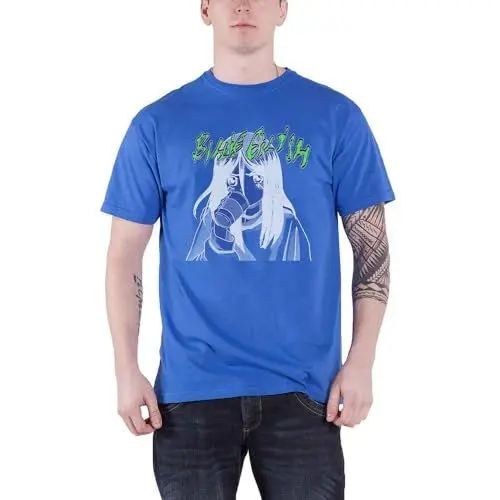 Produktbild: Billie Eilish T Shirt Anime Drink Logo Nue offiziell Unisex Blau L