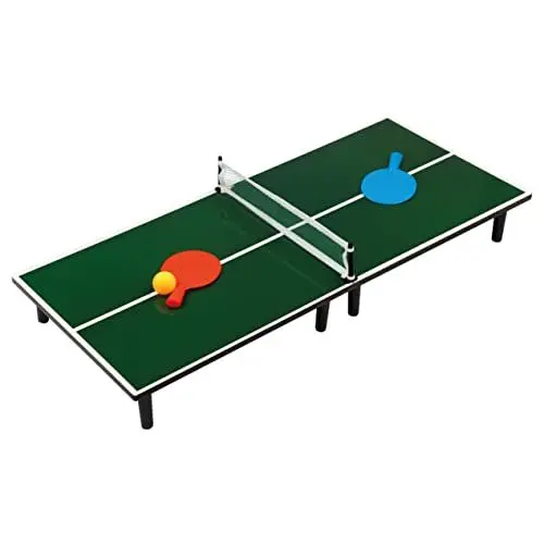 Produktbild: Bino world of toys Tischtennis-Spiel Kinder Tisch Tennis (Kinderspielzeug für drinnen & draußen, 16-teilig, inkl. Ball & Netz, Outdoor-Spielzeug für Kinder ab 3 Jahren), Mehrfarbig