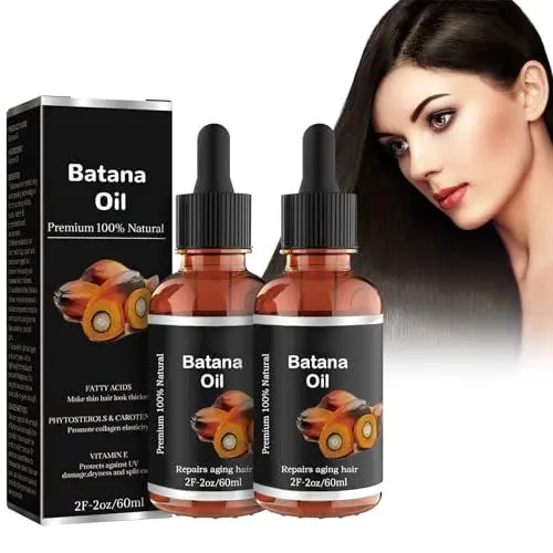 Produktbild: Kaluofan 2 Stück Öl für Haare,Rosmarinöl Haare,for Hair dr Sebi,Fördert das Wohlbefinden der Haare, Verbessert die Ausstrahlung von Haar und Haut