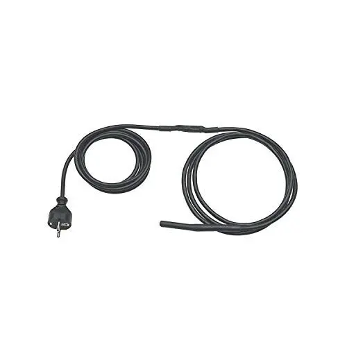 Produktbild: Bio Green Pflanzen-Heizkabel | 2 Meter | 20 Watt | selbstlimitierend | schützt Pflanzen und Töpfe vor Frost | steckerfertig | IP67, Schwarz