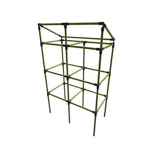 Produktbild: Bio Green Rankgerüst-Erweiterung für Pflanzkübel City Jungle und City Jungle Heidelberg | 57 cm Höhe | erweiterbar auf bis zu 3 Meter | B 62 x T 33 x H 57 cm