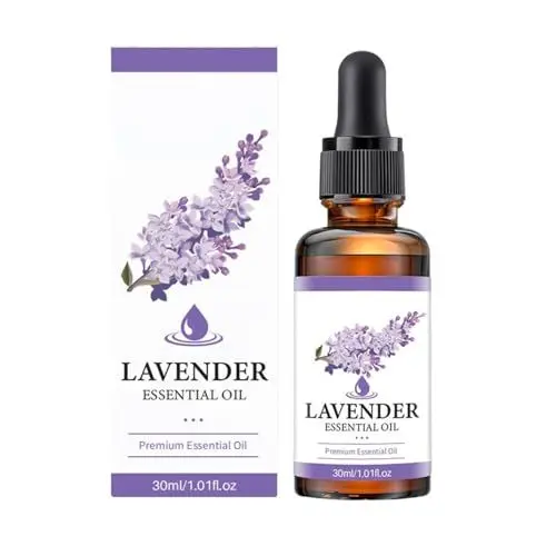 Produktbild: Bio Lavendel Körperöl - ätherisches Naturkosmetik Hautpflege Massageöl/Pflegeöl mit Lavendelöl, Mandelöl & Sesamöl zur Pflege und Entspannung mit angenehm beruhigendem Duft (30ML)
