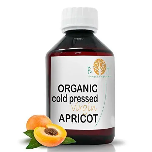 Produktbild: Bio-Aprikosenkernöl Kaltgepresst | Feuchtigkeitsspendend für Gesicht, Körper & Haarpflege | Augenkontur Verjüngend | Ideal für Trockene & Empfindliche Haut, 100 ml 1er Pack