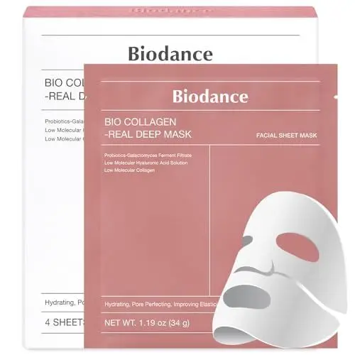 Produktbild: Biodance Bio Collagen Real Deep Mask (4x 34g)136g