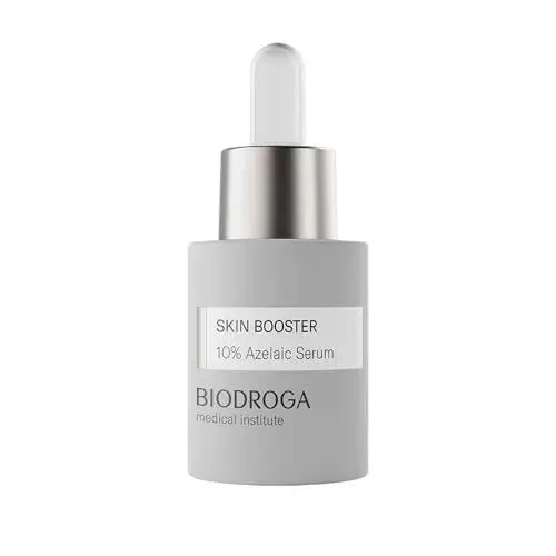 Produktbild: Biodroga 10% Azelain Serum Gesichtsserum 15 ml – Hilft bei Hautrötungen für empfindliche Haut Skin Booster