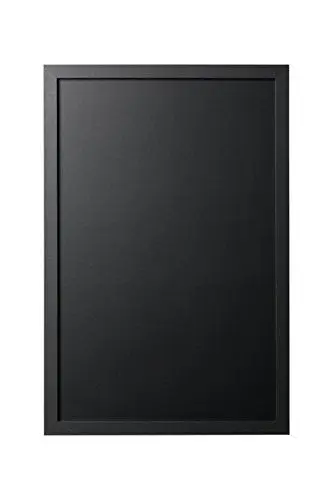 Produktbild: Bi-Office, Blackboard Back2Chalk Essentials, Kreidetafel mit Schwarz Matt MDF Rahmen, 60x40cm