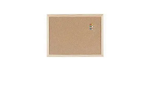 Produktbild: Bi-Office Korktafel / Pinnwand mit Holzrahmen- 5 Größen wählbar - 40 x30 cm