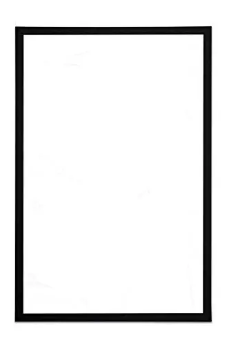 Produktbild: Bi-Office MM01001161 Trocken abwischbare Magnettafel, MDF Rahmen, lackierter Stahl, 40 x 30 cm, schwarz