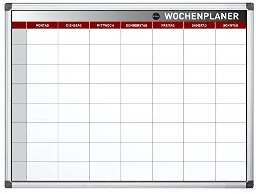 Produktbild: Bi-Office Maya Magnetisch Wochenplaner 90x60cm