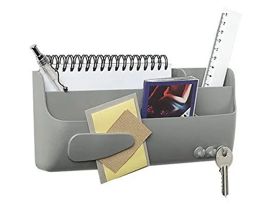 Produktbild: Bi-Office Silque SM010102 Magnetische Smart-Zubehörbox - Grau