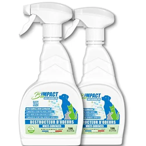 Produktbild: bioimpact Geruchsentferner für Hunde- und Katzenurin - 2X750 ml