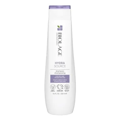 Produktbild: Biolage Shampoo für trockenes Haar, Zur sanften Reinigung und Feuchtigkeitsversorgung, Mit Aloe Vera, Hydra Source Haarshampoo, 1 x 250 ml