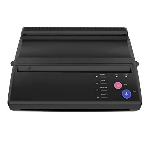 Produktbild: BIOMASER® Transfer Maschine Thermal Stencil Machine Thermo Drucker Printer Kopierer Thermodrucker Thermo Drucker Tattoo Printer Kopierer Thermodrucker für Temporäre Tattoos