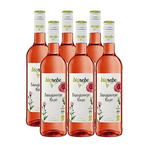 Produktbild: Biorebe Sangiovese Rosé Halbtrocken (6 x 0,75l)