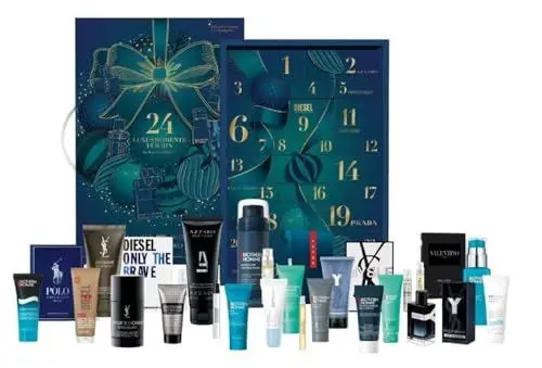 Produktbild: Dreams Adventskalender 2024 Männer Beauty - MULTIBRAND EDITION Wert 350 €, 24 Pflege Beauty Kosmetik Advent Kalender für den Mann, Weihnachtskalender Herren
