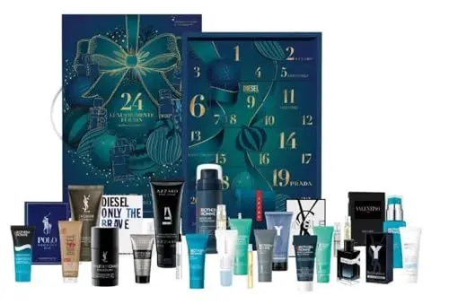 Produktbild: Biotherm Adventskalender 2024 Mann Wert 340 € - Advent Calendar - Beauty - Kosmetik - Pflege - Limitiert, Advent Kalender für Männer und Jungs inkl. Calirfornia WAVE Duft
