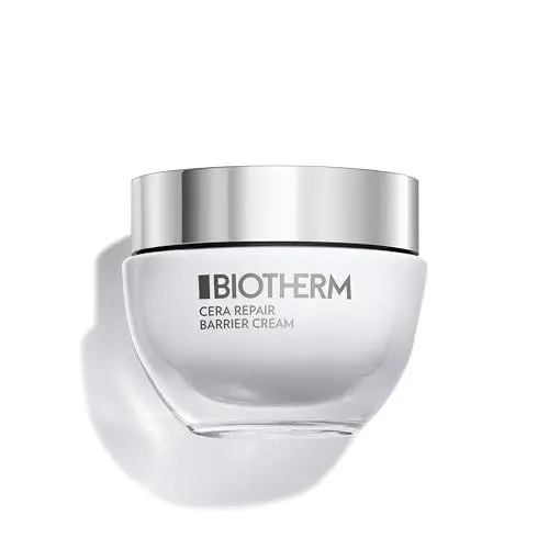 Produktbild: Biotherm Cera Repair Barrier Cream, mit Life Plankton und Bio-Ceramiden, nährende Gesichtscreme für strahlende Haut, pflegende Creme für Damen, 50 ml