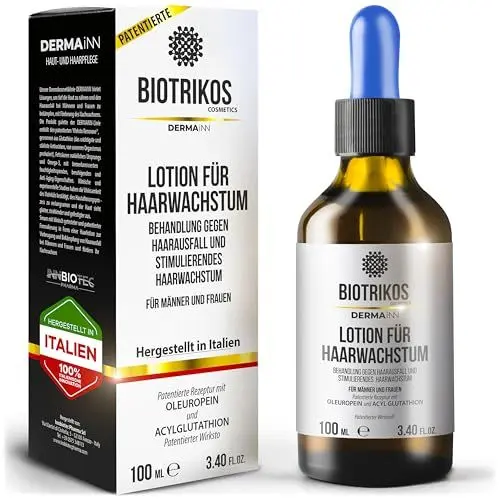 Produktbild: Biotrikos Haarwachstum Serum -Haarserum, Beschleunigen/Anti-Haarausfall für Frauen und Männer, Haarvitamine gegen Haarausfall
