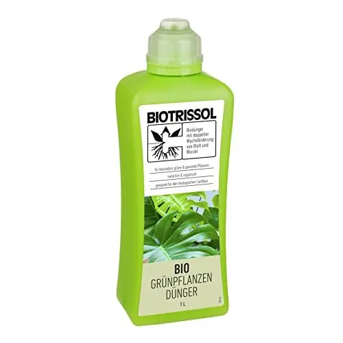 Produktbild: COMPO Bio Grünpflanzendünger, Dünger für alle Grünpflanzen und Palmen, 100 % pflanzliche Inhaltsstoffe, Vegan, 1 L