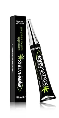 Produktbild: Biotulin - EyeMatrix 15ml - Anti-Falten-Feuchtigkeitscreme mit konzentriertem Spilanthol und Hyaluronsäure - Glättet die Augenkonturen, erfrischt den Blick und reduziert Augenringe