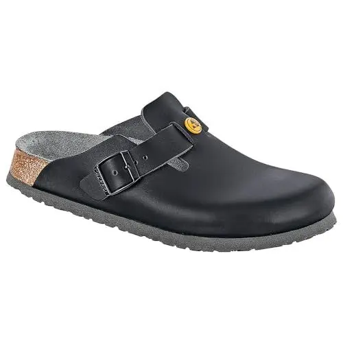 Produktbild: BIRKENSTOCK Herren Clogs Boston ESD Schwarz normales Fußbett 43