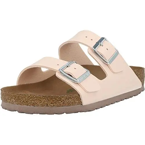 Produktbild: BIRKENSTOCK Damen Sandale Arizona Vegan Birko Flor Earthy Veg Light Rose rosa - 39/39.0