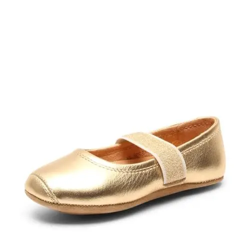 Produktbild: Bisgaard Mädchen Ballet Geschlossene Ballerinas, Gold, 33 EU