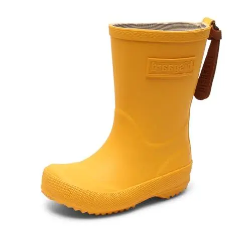 Produktbild: Bisgaard Unisex Kinder Basic Rubber Gummistiefel, Gelb, 24 EU