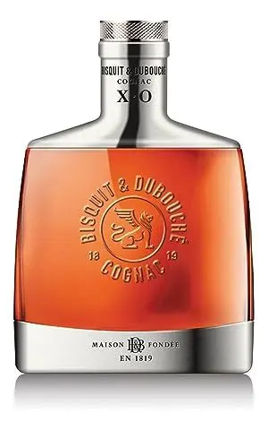 Produktbild: BISQUIT X.O - Extra Old Cognac aus dem Hause Bisquit & Dubouché - mindestens 10 Jahre in französischen Eichenfässern gelagert - 1 x 0,7 l