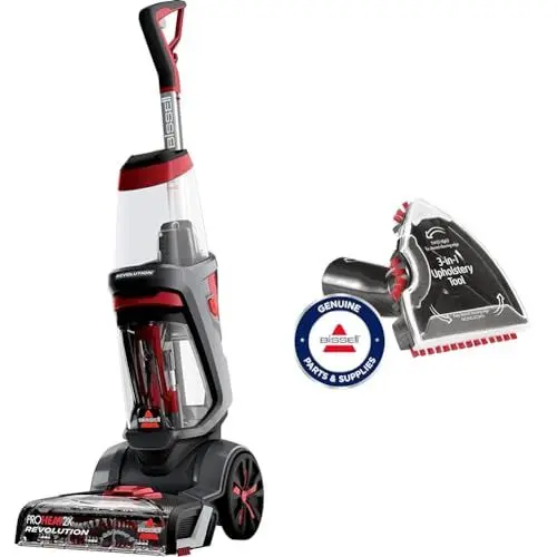 Produktbild: BISSELL 1858N ProHeat 2X Revolution Teppichreinigungsgerät, (800 W - 3.7 L) + 3-in-1 Stufen-und Polster-Aufsatz für alle Bissell Flecken-und Teppichreinigungsgeräte