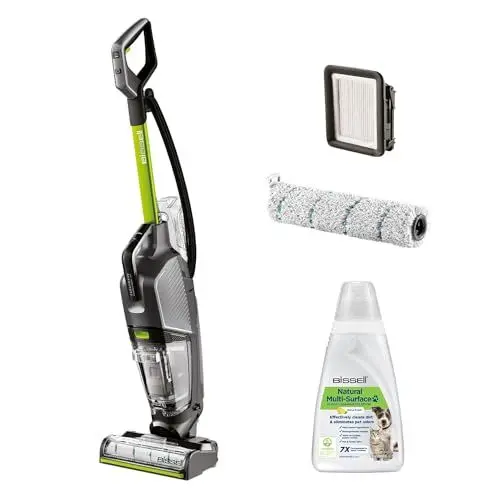 Produktbild: BISSELL CrossWave HydroSteam PET, Nass Trockensauger mit Kabel, Saugt, Wischt & Trocknet, Nasssauger mit Dampf Modus, Hoher Leistung Dampfreiniger, Ideal für Haustiere, Mehrflächenreinigung, 3517N