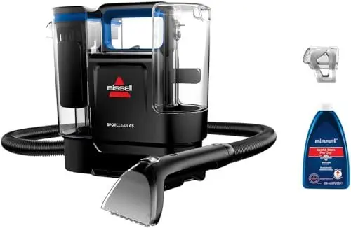 Produktbild: BISSELL SpotClean C5, Polsterreiniger Gerät, Teppichreiniger mit Triple Action System, Leichtgewicht Waschsauger, Nasssauger für Teppiche, Polster, Auto & Mehr, Leistungsstarker 400W Motor, 3861N