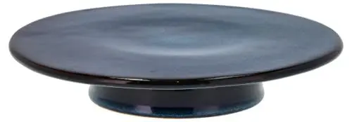 Produktbild: BITZ Tortenplatte mit Fuß, Durchm. 30 cm, Höhe 5,5 cm, Dunkelblau