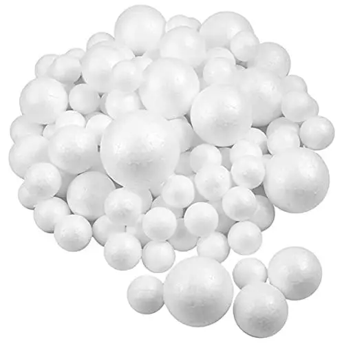 Produktbild: BIUDECO Schaumstoff-Ornament 100 Stück Blanker Schaumstoff Hochzeitsschäume Für Dekoration Party Schule Kunstprojekte Home Bar Restaurant