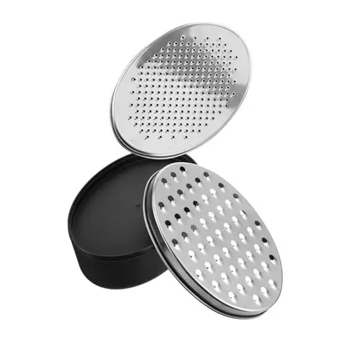 Produktbild: BIUDECO Gemüse-käsereiben-set 2 Silber Kompaktes Küchenwerkzeug Für Zuhause Und Draußen Hobel Und Reibe