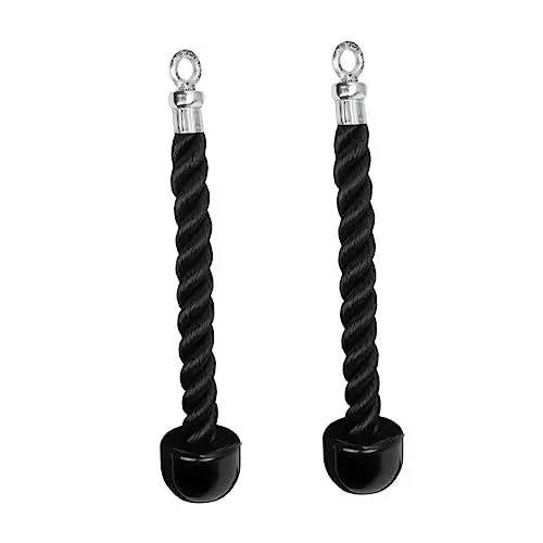 Produktbild: BIUDECO 2er-Pack Trizepsseil Mit Einzelgriff Strapazierfähiges Fitness-zubehör Für Das Training Im Fitnessstudio Und Zu Hause
