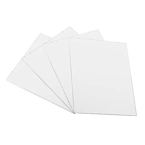 Produktbild: BIUDECO Selbstklebende Wandspiegel Abnehmbare Aufkleber 4er-Set Acrylspiegel Für Schlafzimmer Küchendekor