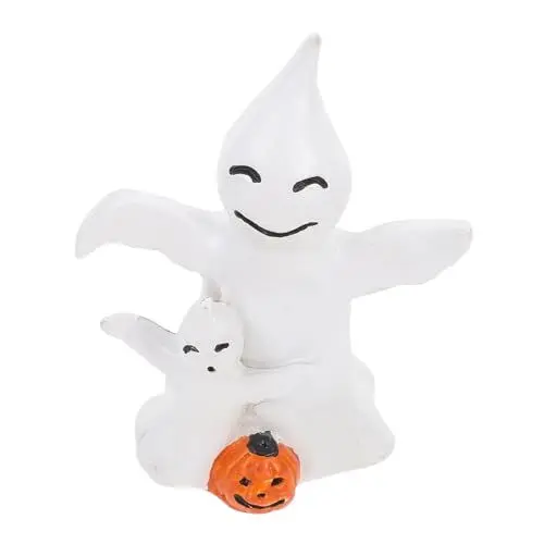 Produktbild: BIUDECO Entzückende Cartoon Geist Von Halloween Harz Geist Statue Halloween Geist Ornament Für Party Dekoration