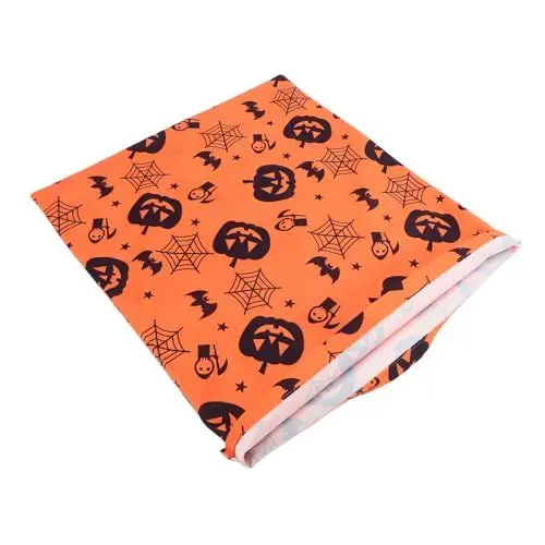 Produktbild: BIUDECO Halloween Stuhl Abdeckung Ornament Orange Festliche Esszimmer Stuhl Protector Dekorative Festival Lieferungen