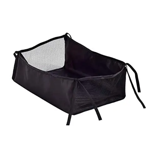 Produktbild: BIUDECO Kinderwagen Aufbewahrungstasche Aus Großer Korb Für Wasserflasche Windeln Und Mehr Praktischer Organizer Für Babywagen Und Buggy Elegant Und Leicht Zu Reinigen