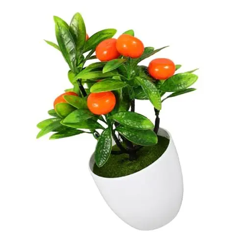 Produktbild: BIUDECO Simulierte Bonsai-Pflanze Künstlicher Mini-obstbaum Für Die Wohnzimmerdekoration