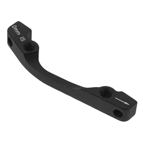 Produktbild: BIUDECO Scheibenbremsadapter Universeller Fahrradbremsadapter Ausrichtungswerkzeug Für Scheibenbremsen Pneumatische Scheibenbremse Der Postmount-adapter Bremsenhalterung Black Metall