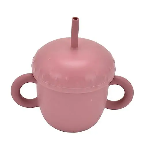 Produktbild: BIUDECO Schnabeltasse saugnäpfe kinder trinkbecher kinder Kleinkind Flasche isolierte Wasserflaschen Wassergläser Wasserflasche für Kinder Kinderstrohbecher Strohbecher für Kleinkinder