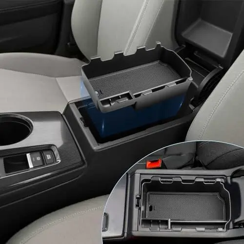 Produktbild: BIXUAN Civic 11 2024 kompatibel mit Honda Civic 11th gen 2022 2023 2024 2025 Mittelkonsole Aufbewahrungsbox Ablagefach Zubehör Civic 11th Armlehne Organizer Tray Mittelarmlehne Handschuhfach